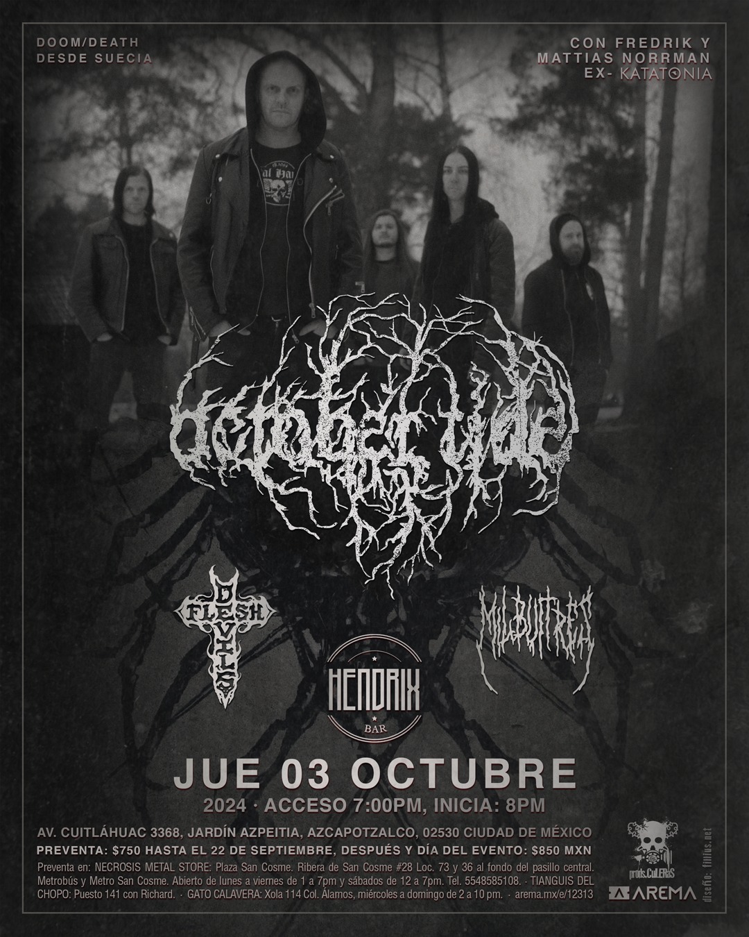 OCTOBER TIDE EN MEXICO!!!